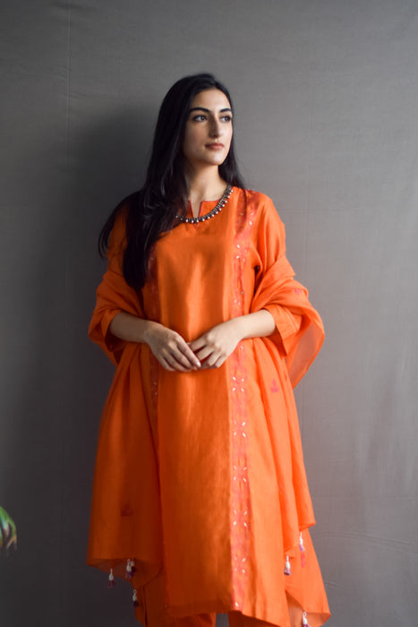 Orange Suit - Buy Orange Colour Salwar Suit For Women Online – Koskii